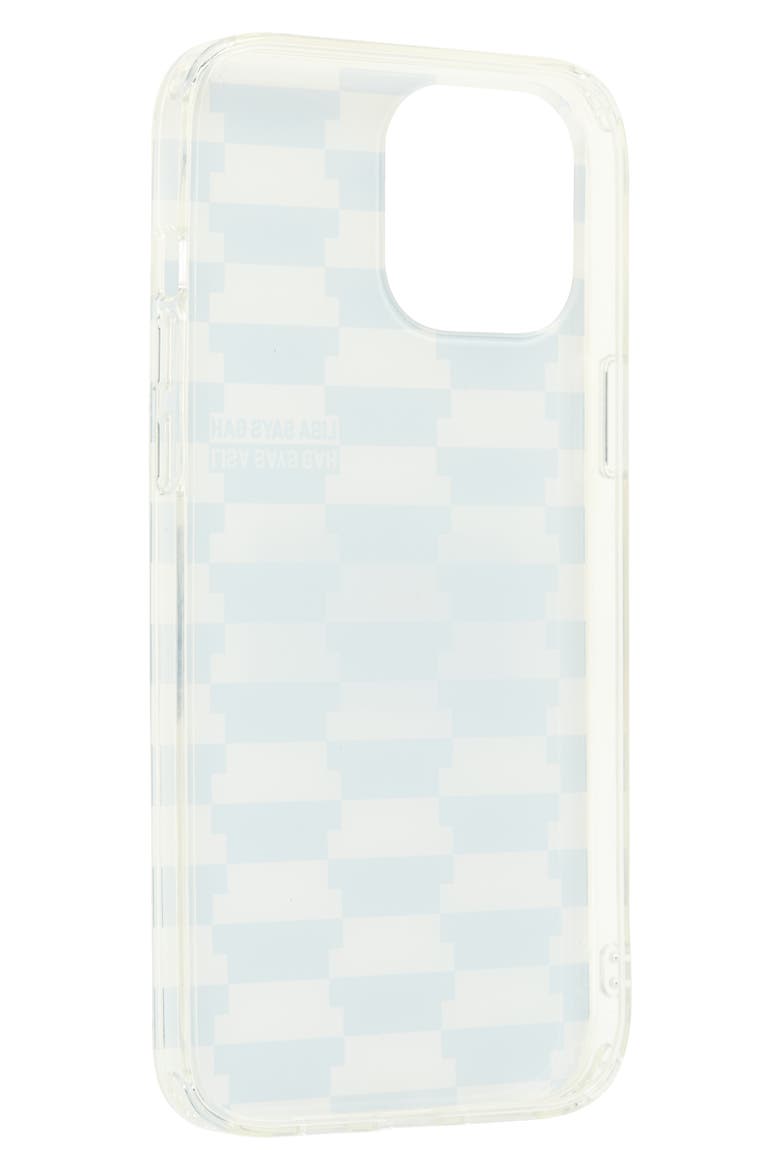 Vintage Rug iPhone 12 Case, Alternate, color, BLACK/ IVORY COOKIE