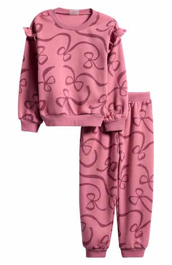 Kids' Ruffle Sweatshirt & Joggers Set