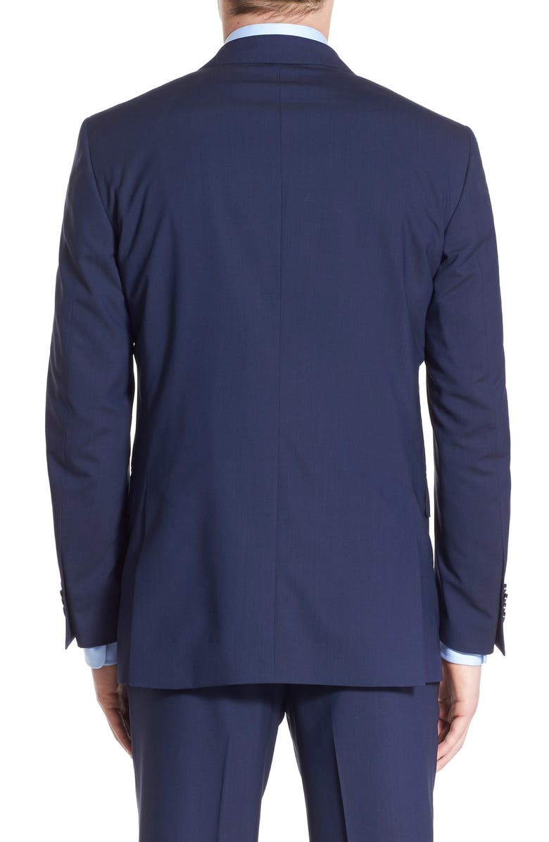 Peter Millar Classic Fit Solid Wool Suit, Alternate, color, 