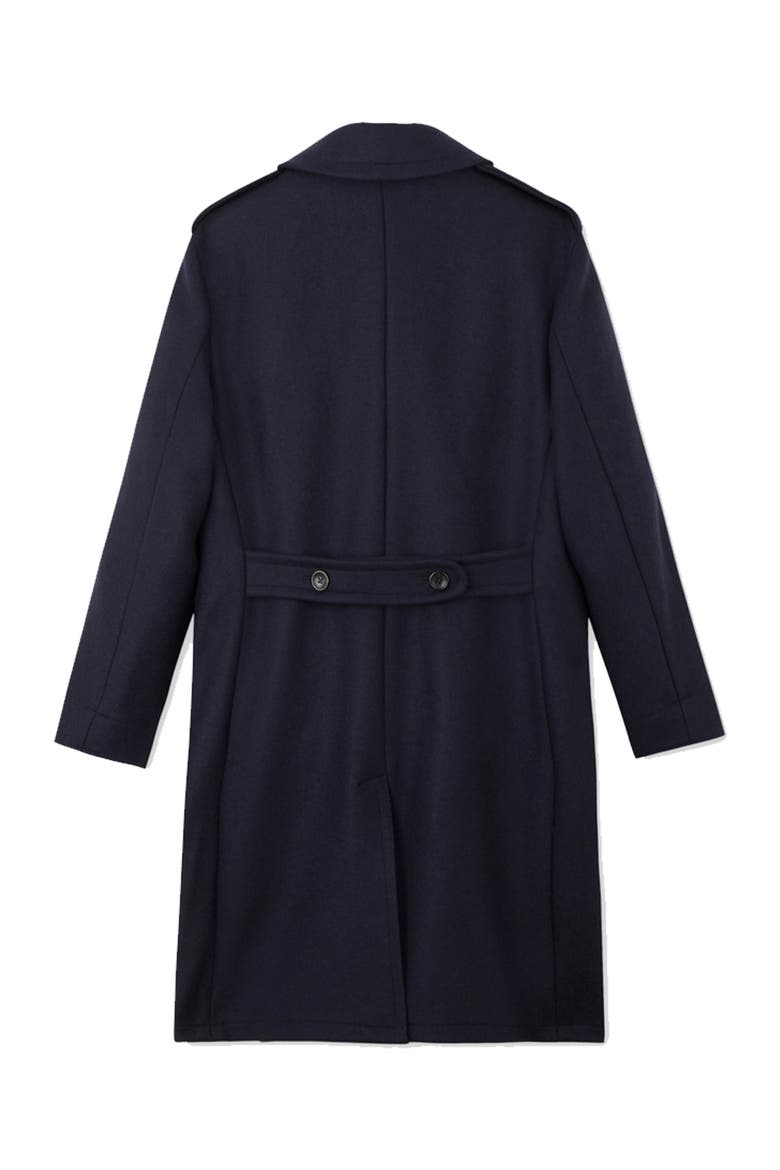 Winston Wool Coat, Alternate, color, Blue