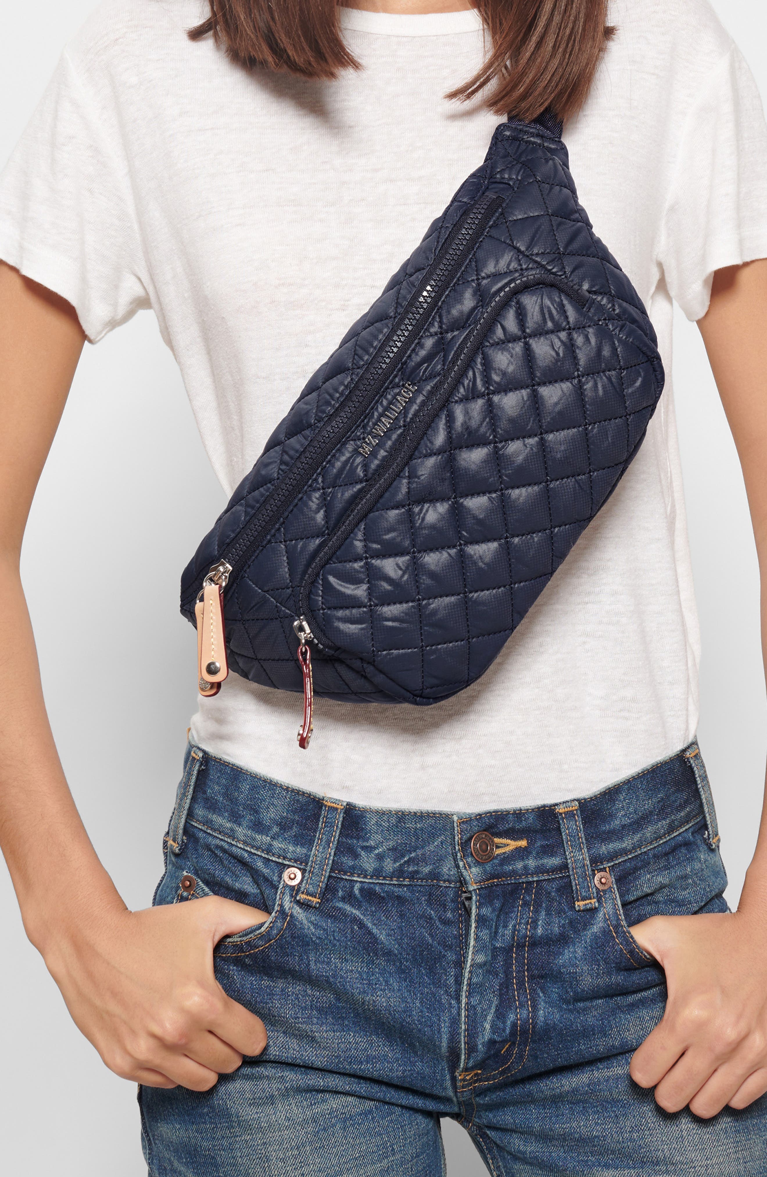 Metro Small Sling Bag, Alternate, color, NAVY