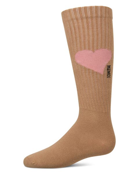 Single Heart Logo Knee High Socks (Toddler, Little Kid & Big Kid)
