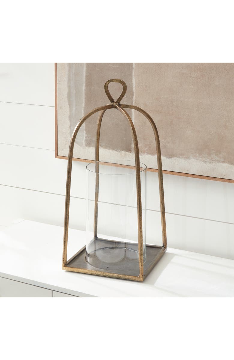 Napa Home & Garden Celia Hurricane Large, Alternate, color, Gold