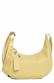 Baggu Small Recycled Leather Crescent Bag