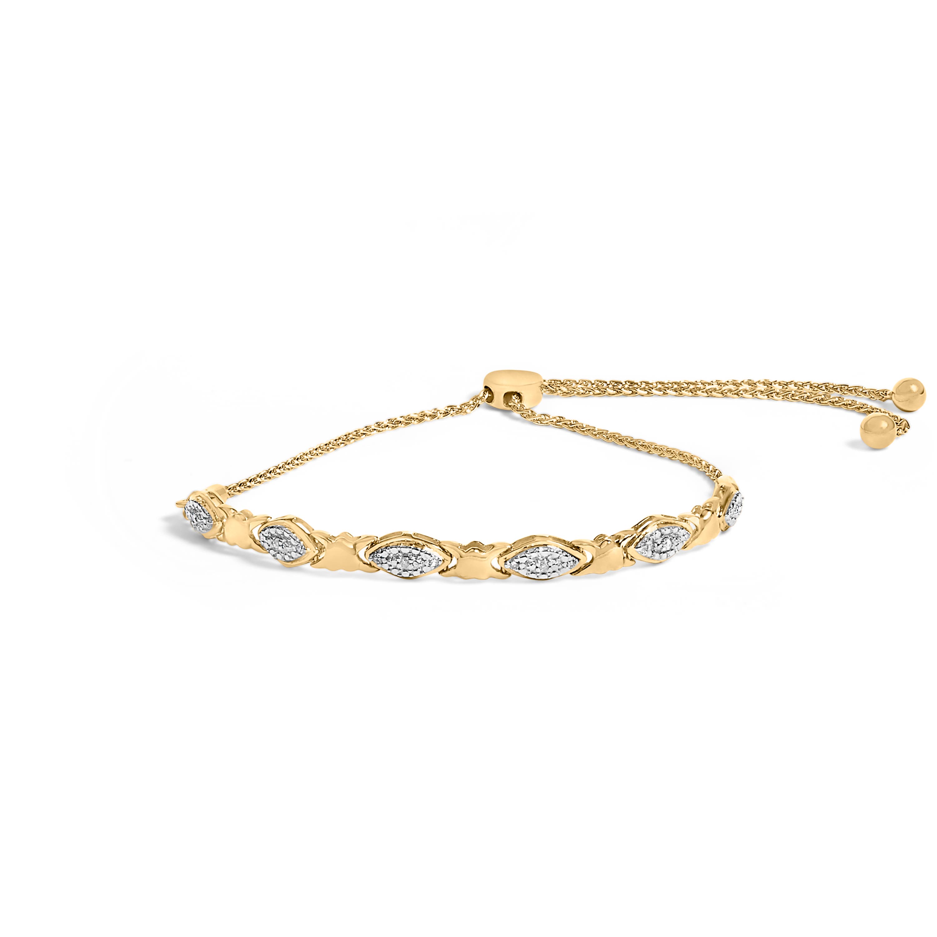 Yellow Gold over Silver