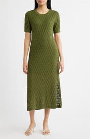 CITY BLUES Midi Sweater Dress