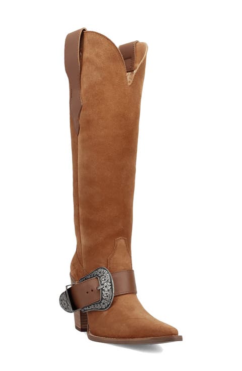 Yeehottie Over the Knee Western Boot (Women)