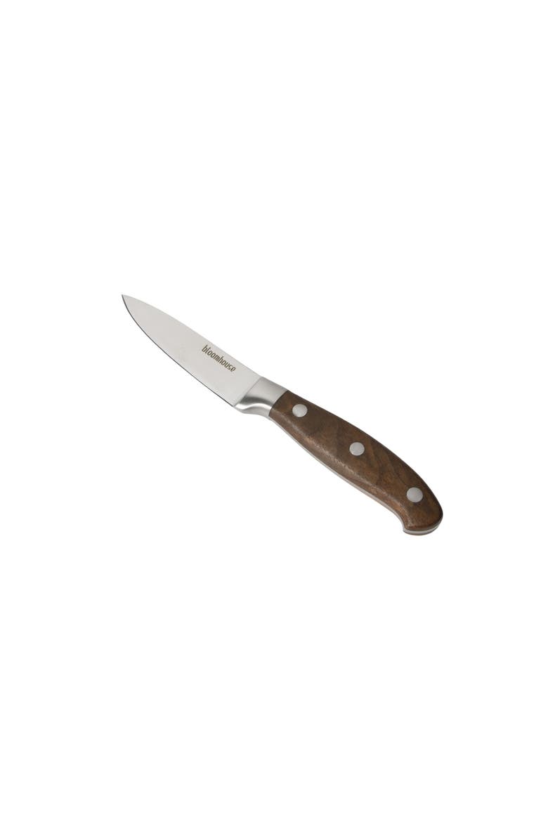German Steel Paring Knife, Alternate, color, Natural Wood