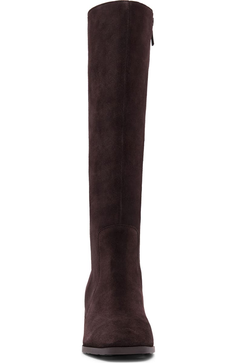 Blondo Flair Waterproof Knee High Boot, Alternate, color, Java Suede