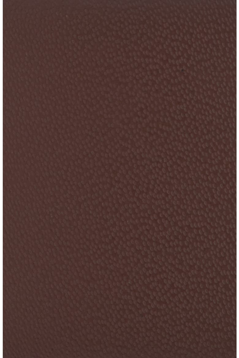 Cabernet Bonded Leather Belt, Alternate, color, BROWN