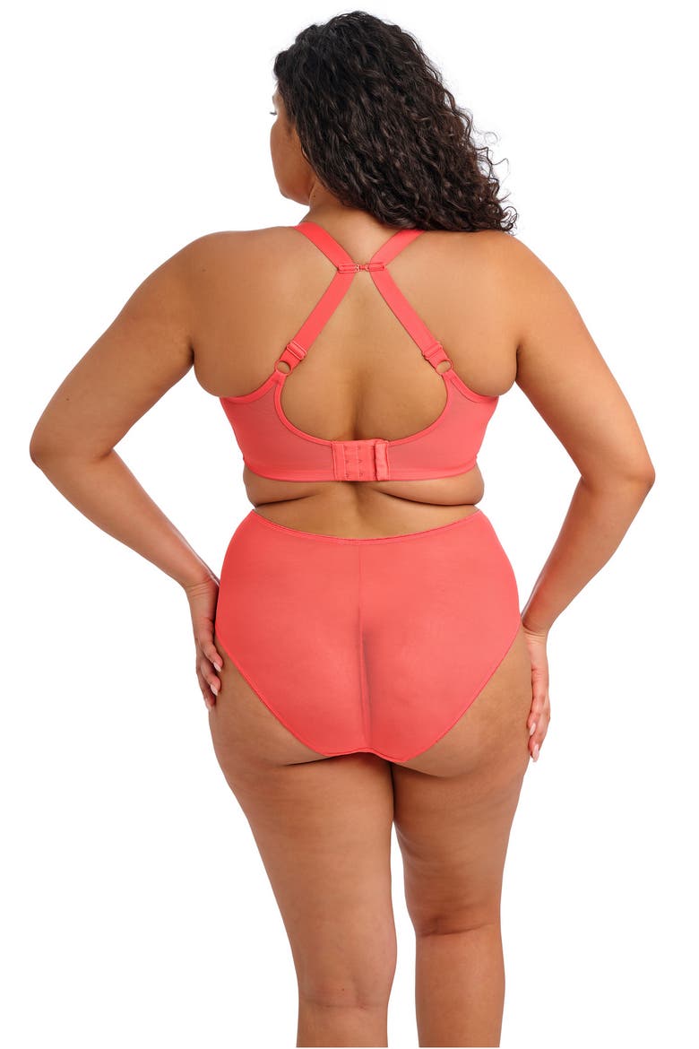 Matilda Full Figure Embellished Briefs, Alternate, color, SUNSET