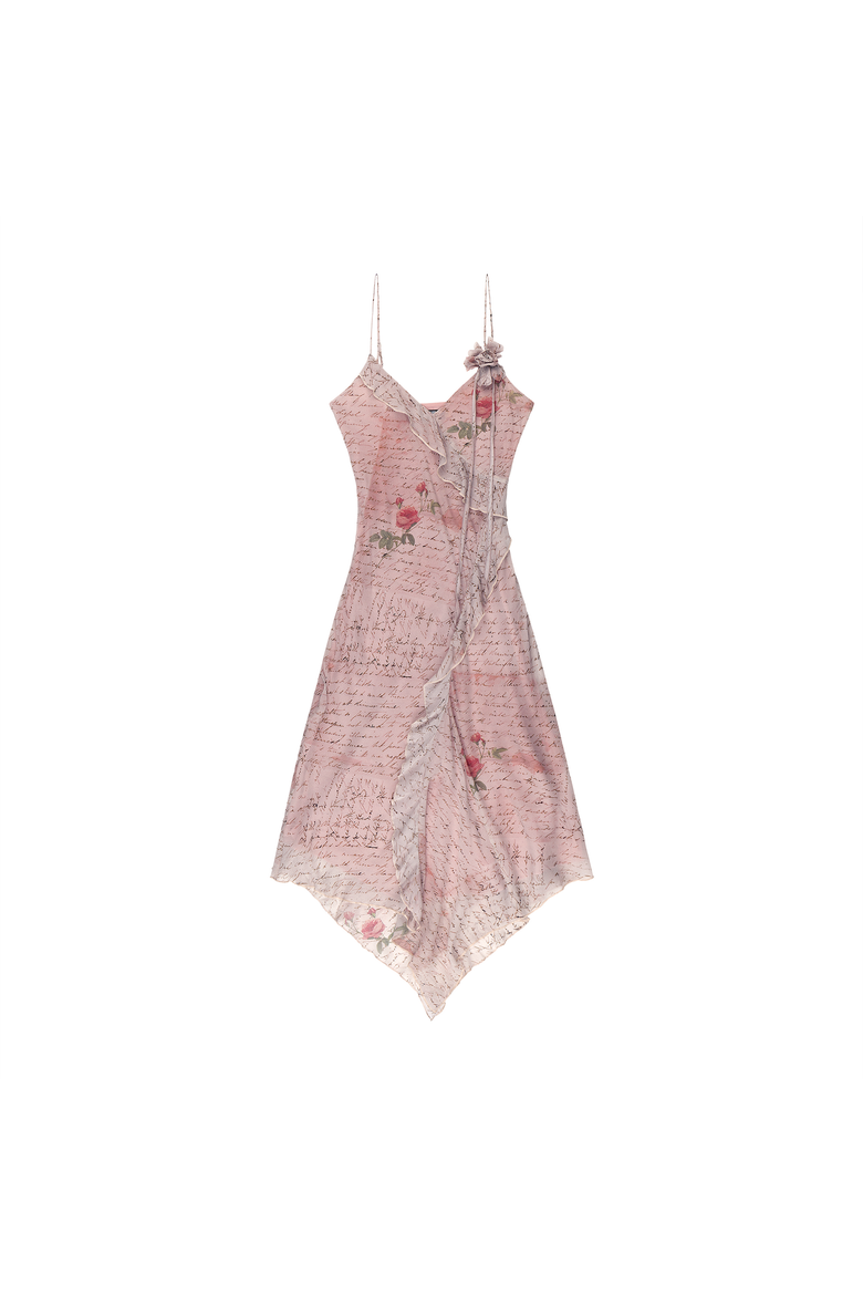 Liana Dress, Main, color, Love Letter