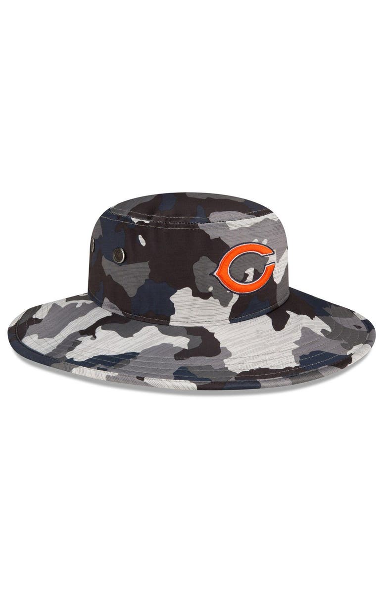 New Era Men's New Era Camo Chicago Bears 2022 NFL Training Camp Official Panama Bucket Hat, Alternate, color, 