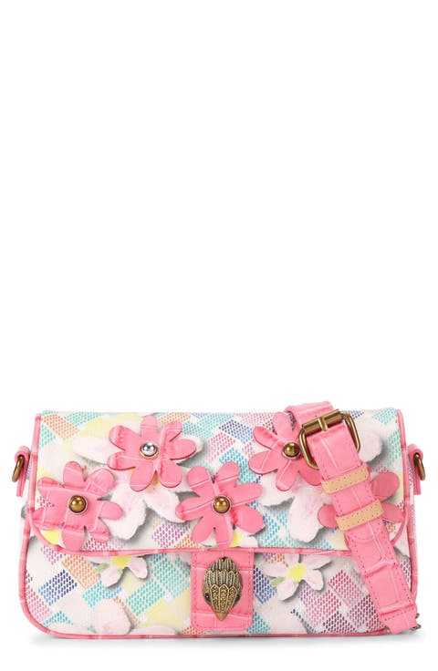 Camden Flap Floral Coated Canvas Shoulder Bag