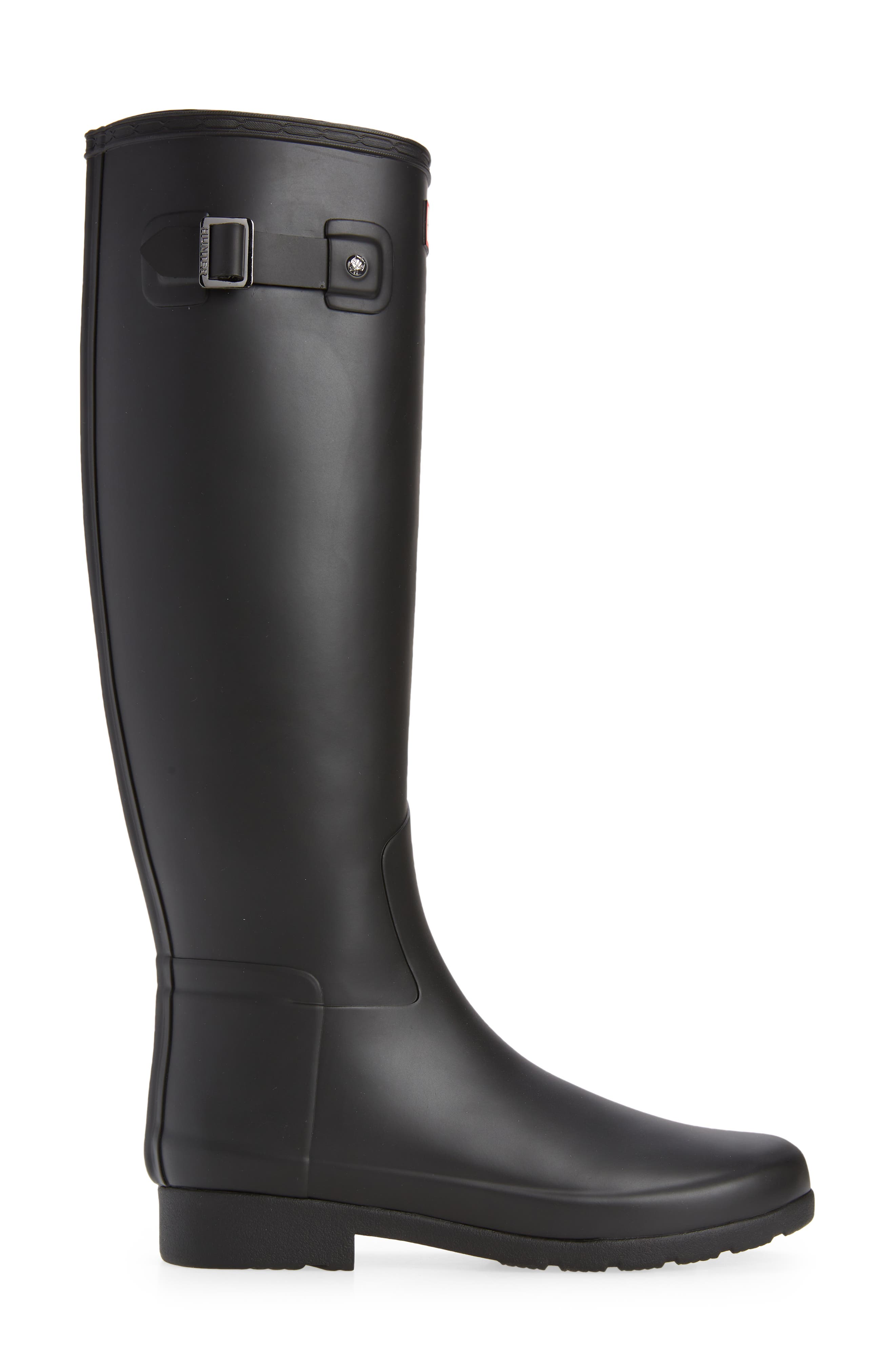 Hunter Refined Tall Waterproof Knee High Boot, Alternate, color, 