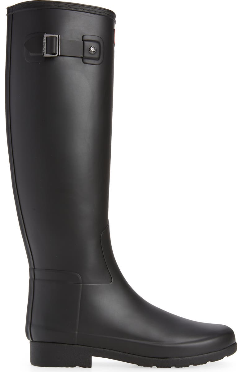 Hunter Refined Tall Waterproof Knee High Boot, Alternate, color,