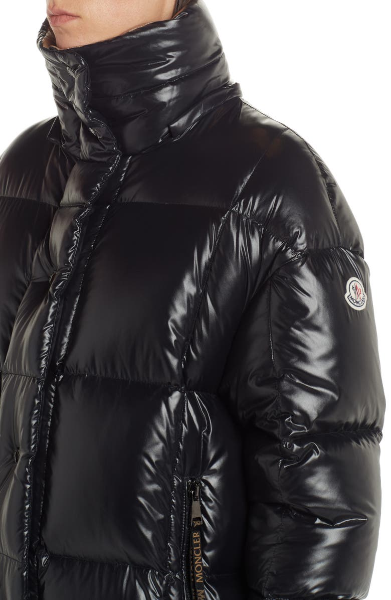 Moncler Parnaiba Long Quilted Down Puffer Coat, Alternate, color, 