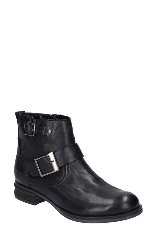 Josef Seibel Sanja Buckle Bootie in Black 