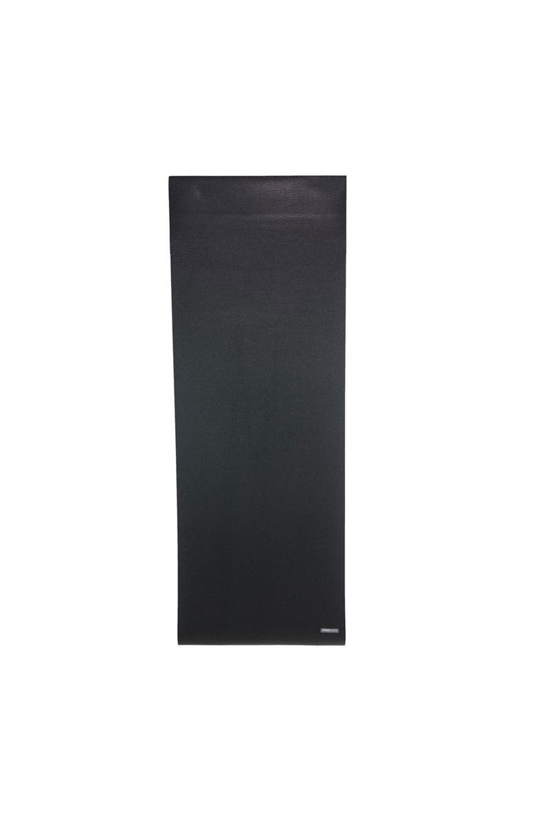 Power Systems Premium Yoga Mat, Thick Non Slip Lightweight Sticky Exercise Mat, Alternate, color, Black
