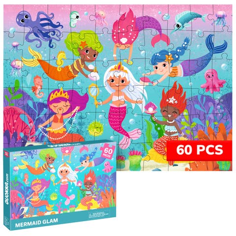 60-Piece Kids Jigsaw Puzzle - Animal and Fantasy