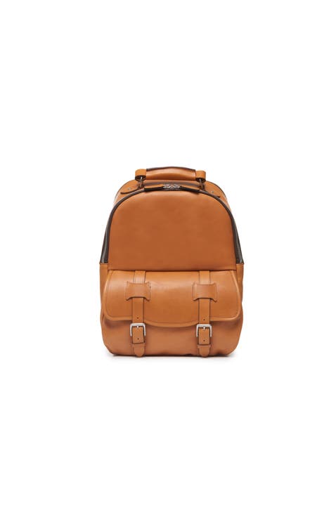 Lewis Heritage Leather Backpack