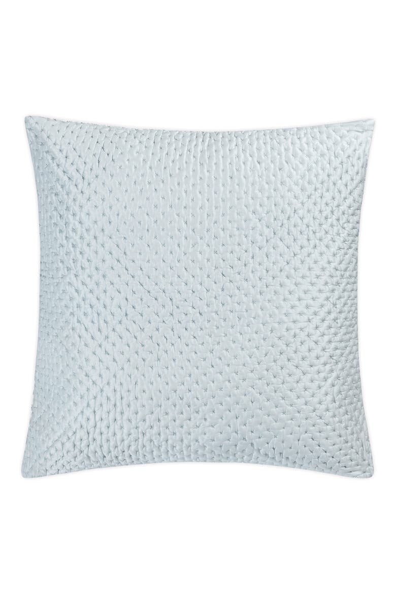 Margaret Quilted Euro Sham, Main, color, CLOUD