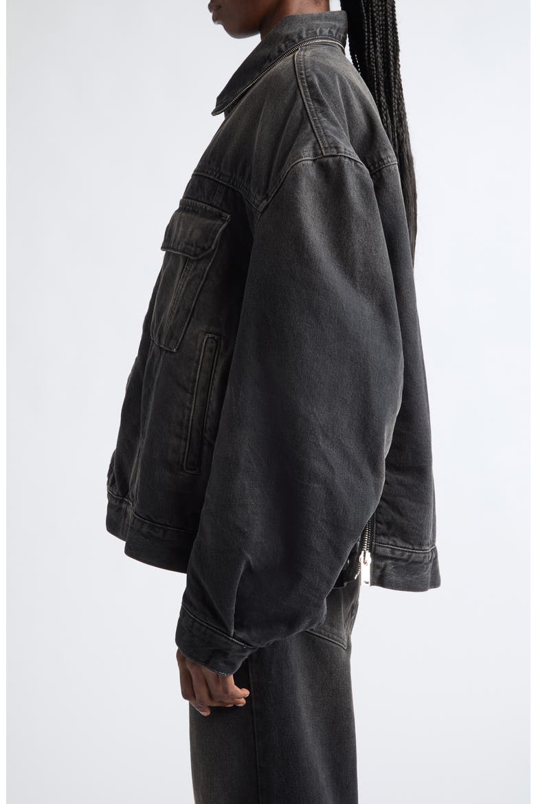 Legacy Denim Jacket, Alternate, color, VINTAGE BLACK