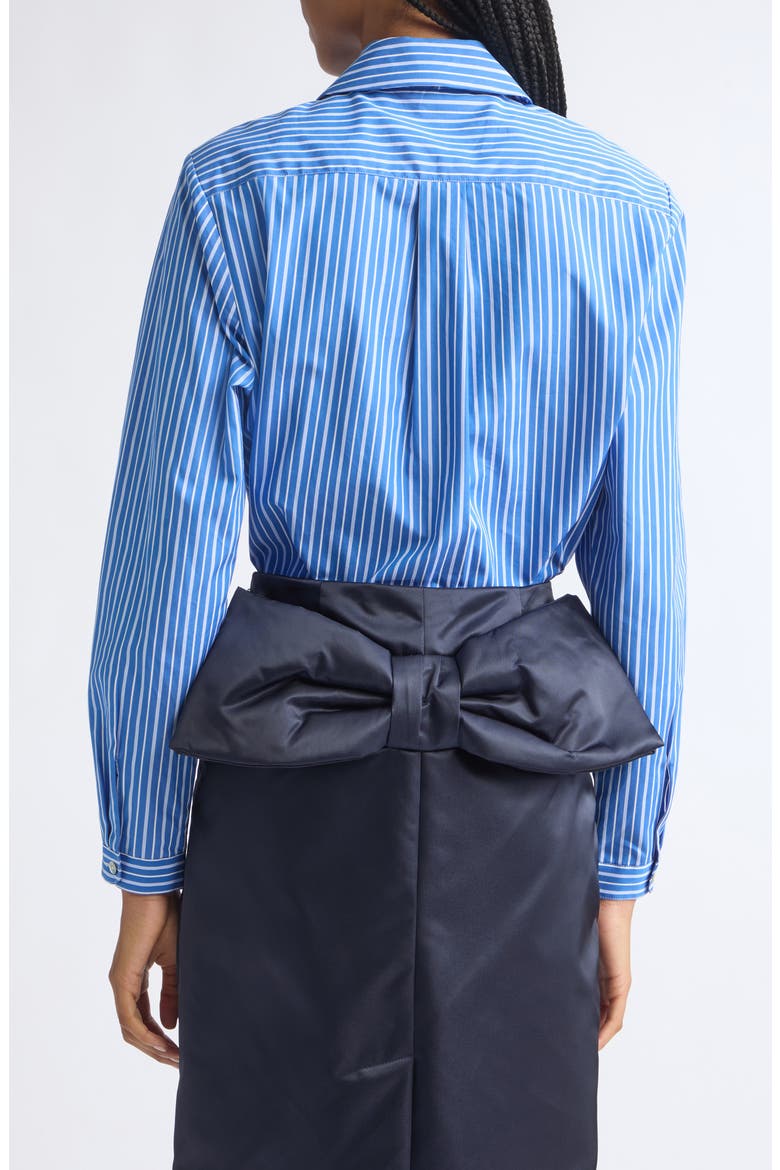 Gemma Cotton Shirt, Alternate, color, BLUE MULTI