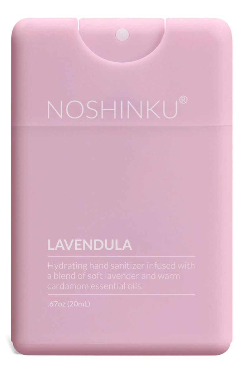 NOSHINKU Lavendula Nourishing Sanitizing Spray & Wipes Clean Travel Set, Alternate, color, Lavendula