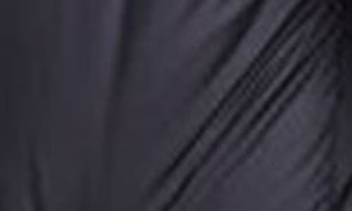 Blue Duck Water Resistant 700 Fill Power Down Coat With Genuine Shearling Trim In Black