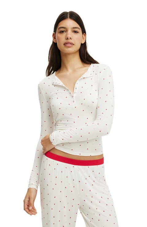 Women's Airy Soft Lounge Henley