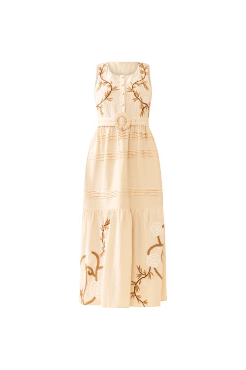 Eddy Sophia Dress In Beige