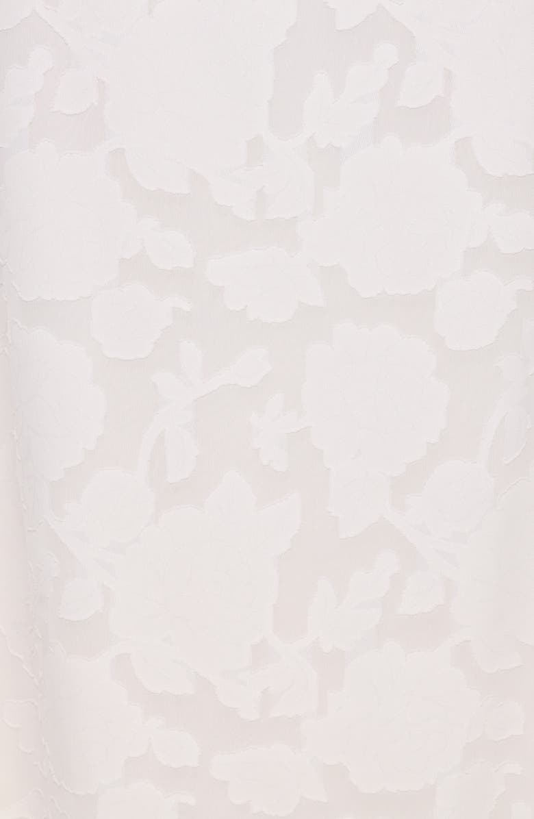 Petal & Pup Henna Floral Open Back Maxi Dress, Alternate, color, Ivory