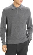 Theory Cyr Quarter Zip Cashmere Sweater