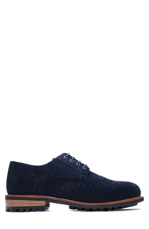 Anthony Veer Richard Wingtip Derby In Blue