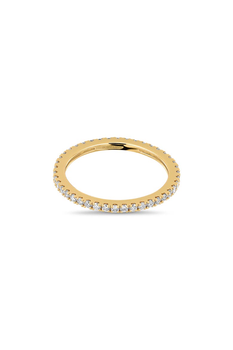 18K Gold Diamond Band Ring (Online Trunk Show), Alternate, color, 18K YELLOW GOLD