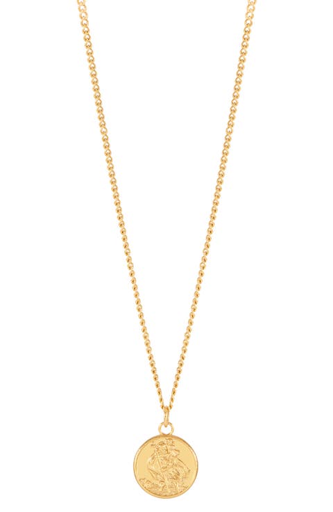 St. Christopher Pendant Necklace