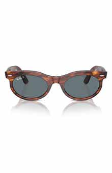 Wayfarer Transitions 50mm Oval Sunglasses