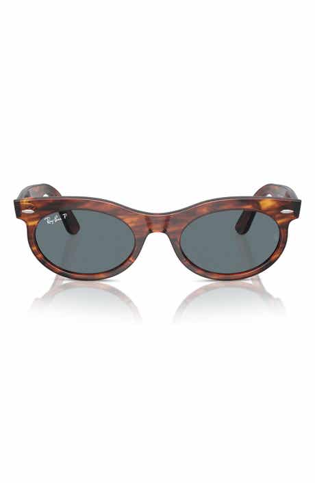 Wayfarer Transitions 50mm Oval Sunglasses