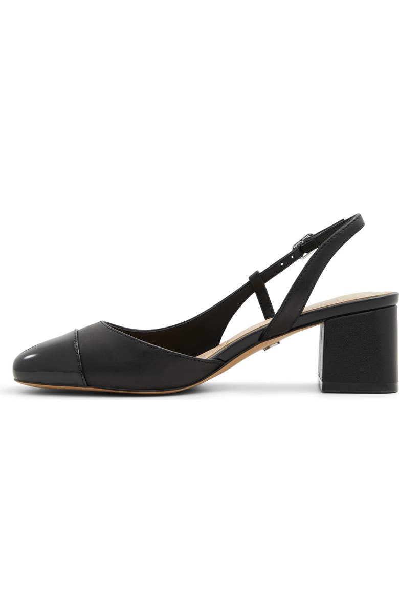 ALDO Bialle Slingback Half D'Orsay Cap Toe Pump, Alternate, color,