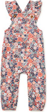 Tea Collection Corduroy Ruffle Baby Overalls