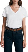 rag & bone The Vee Slub Cotton T-Shirt