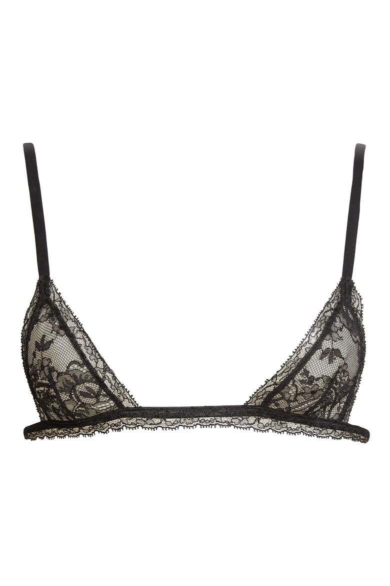 Soft Cup Bra, Main, color, BLACK