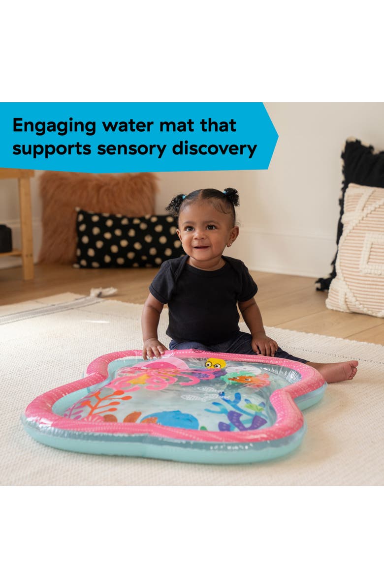 Baby Einstein Ocean Explorers Jiggling Janet Water Mat, Alternate, color, Pink