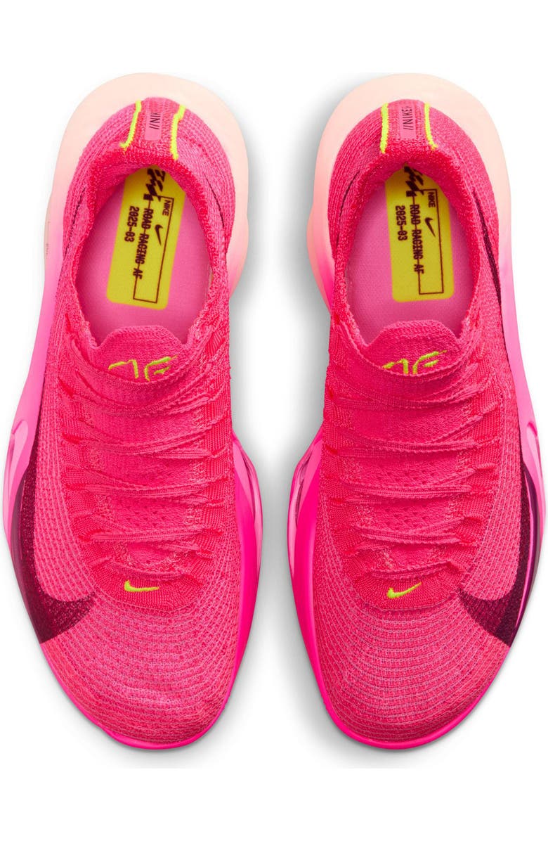 Nike Alphafly 3 Racing Shoe, Alternate, color, Hyper Pink/ Bordeaux