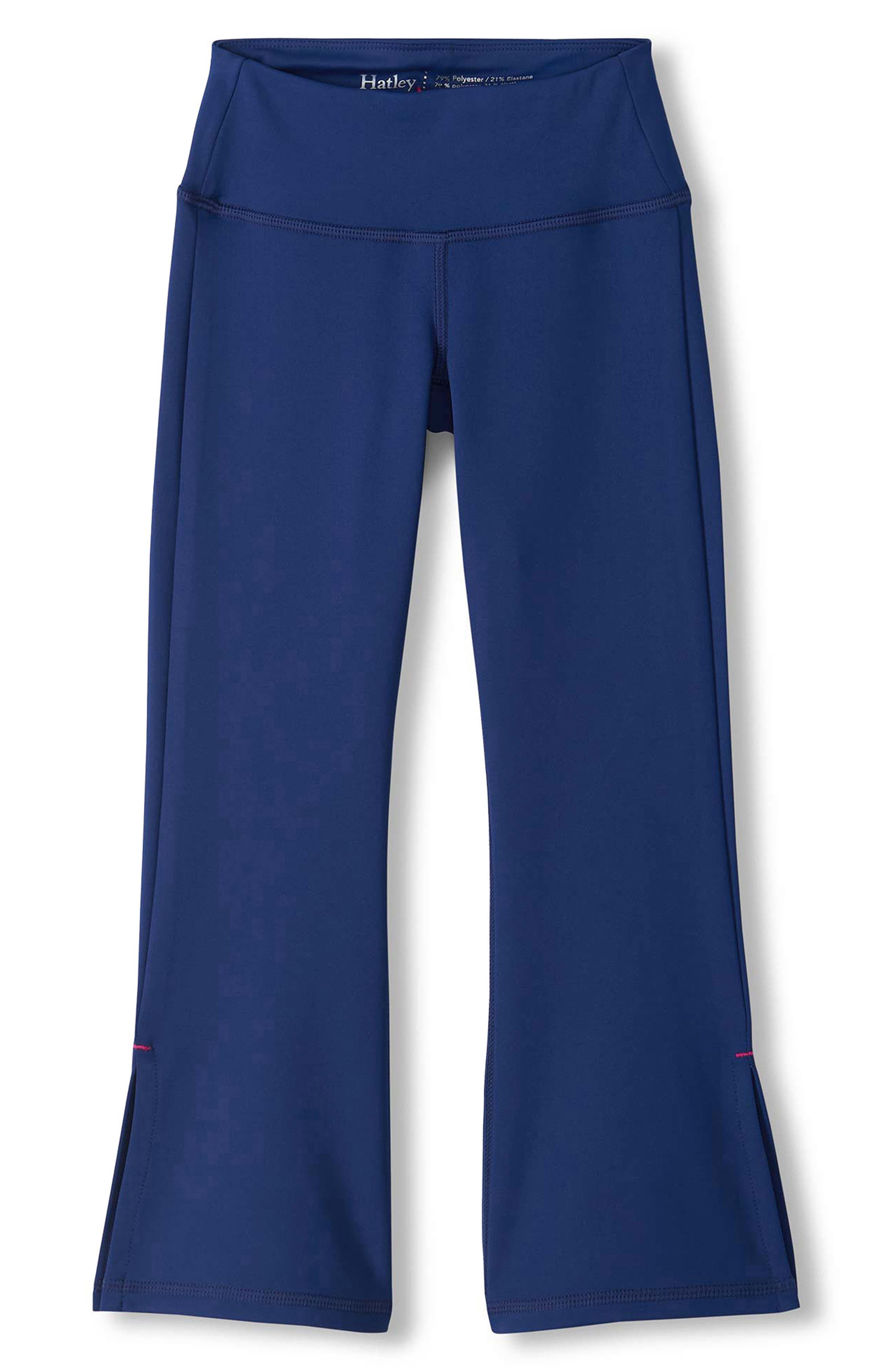Hatley Kids' Active Flared Pants In Blue
