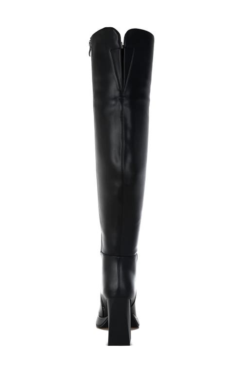London Rag Nenana Platform Tall Boot In Black