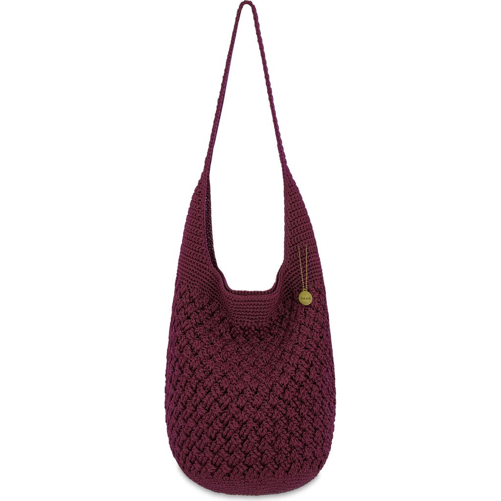 The Sak 120 Hobo Bag In Burgundy