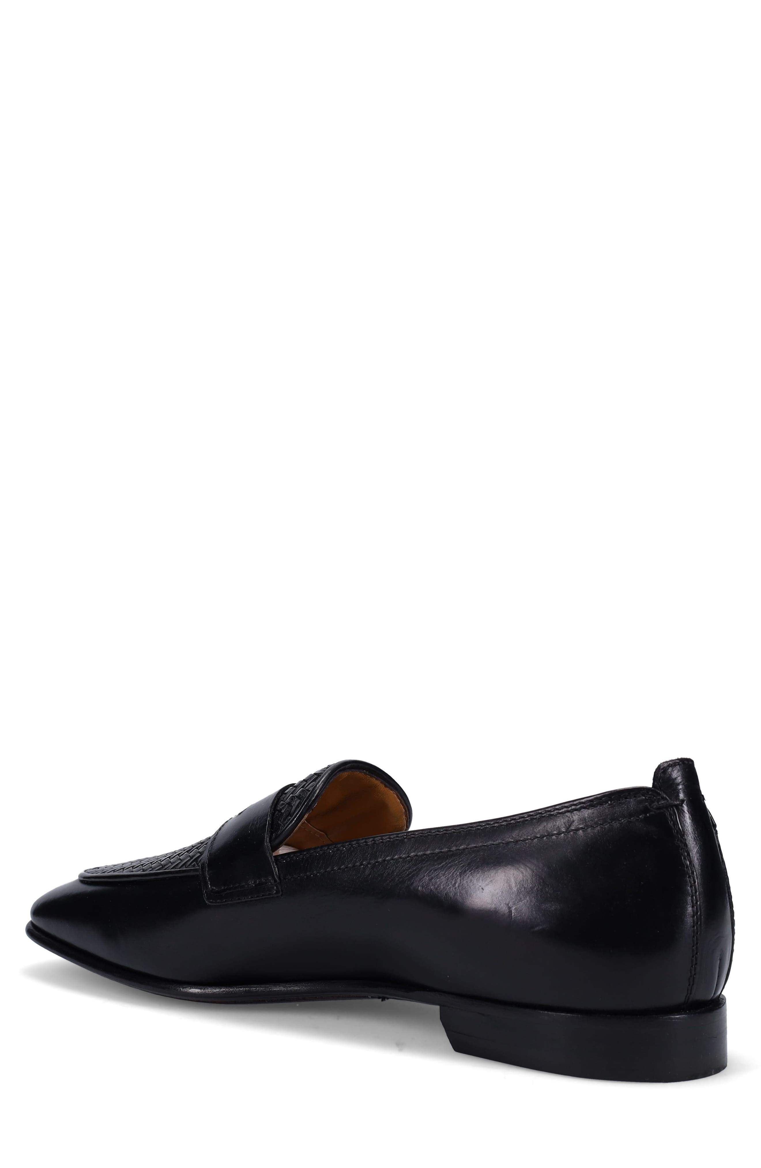 Ron White Ivan Water Resistant Loafer, Alternate, color, Black