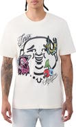 True Religion Buddha Face Cotton Graphic T-Shirt